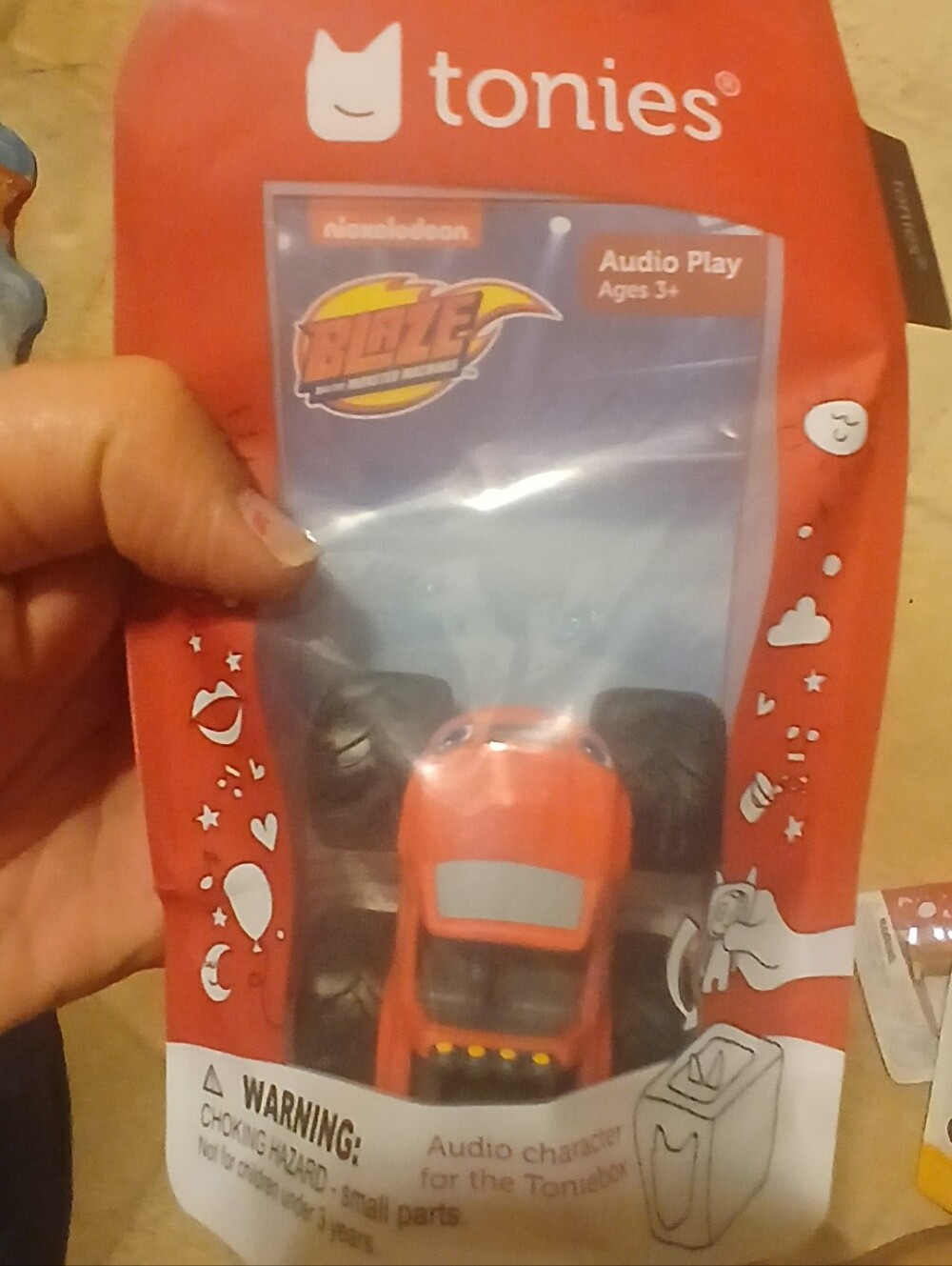 Tonies Blaze Red Monster Truck Audio Figure